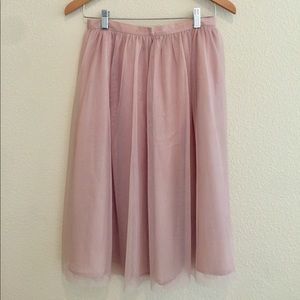 Zara pink skirt